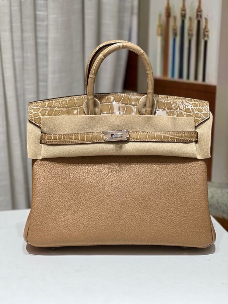 Hermes Birkin 25/30 Touch Alligator