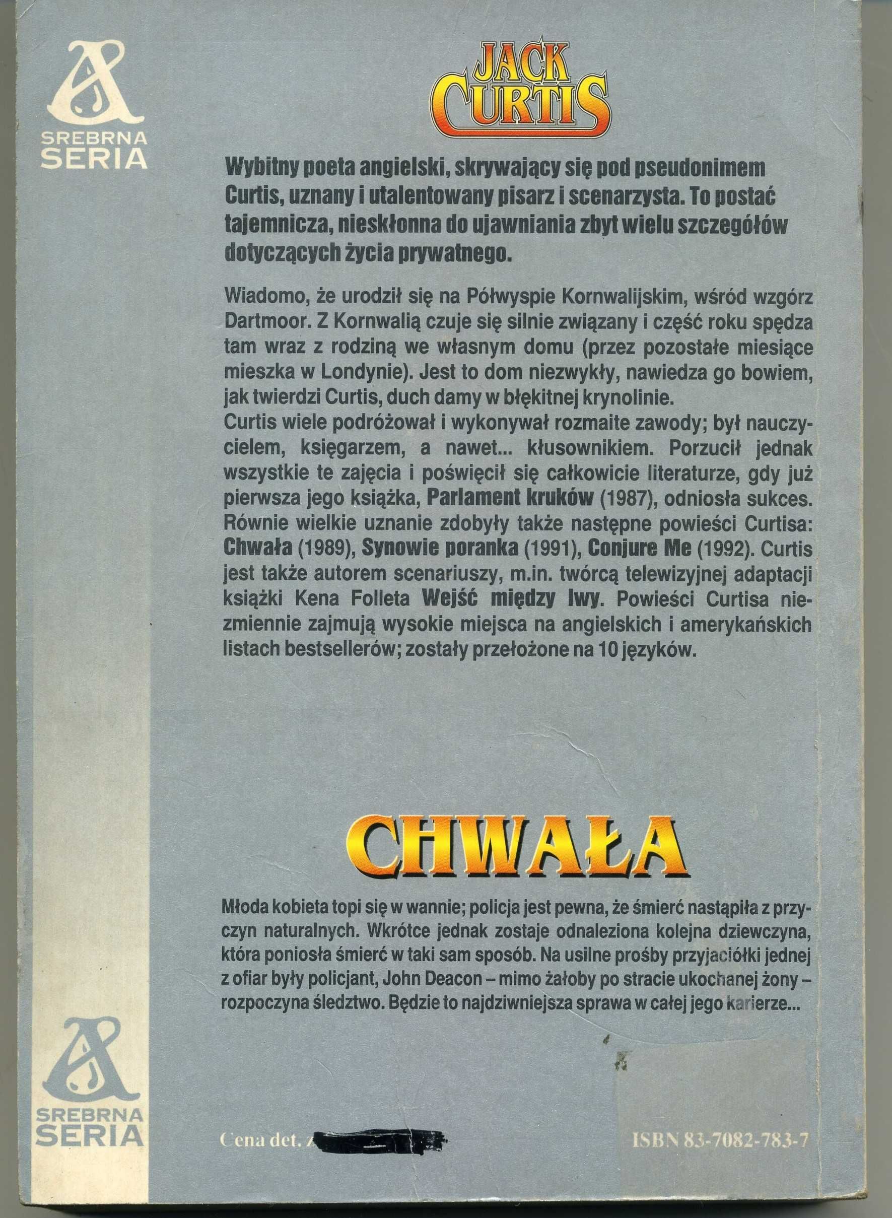 Chwała autor książki Jack Curtis. +18