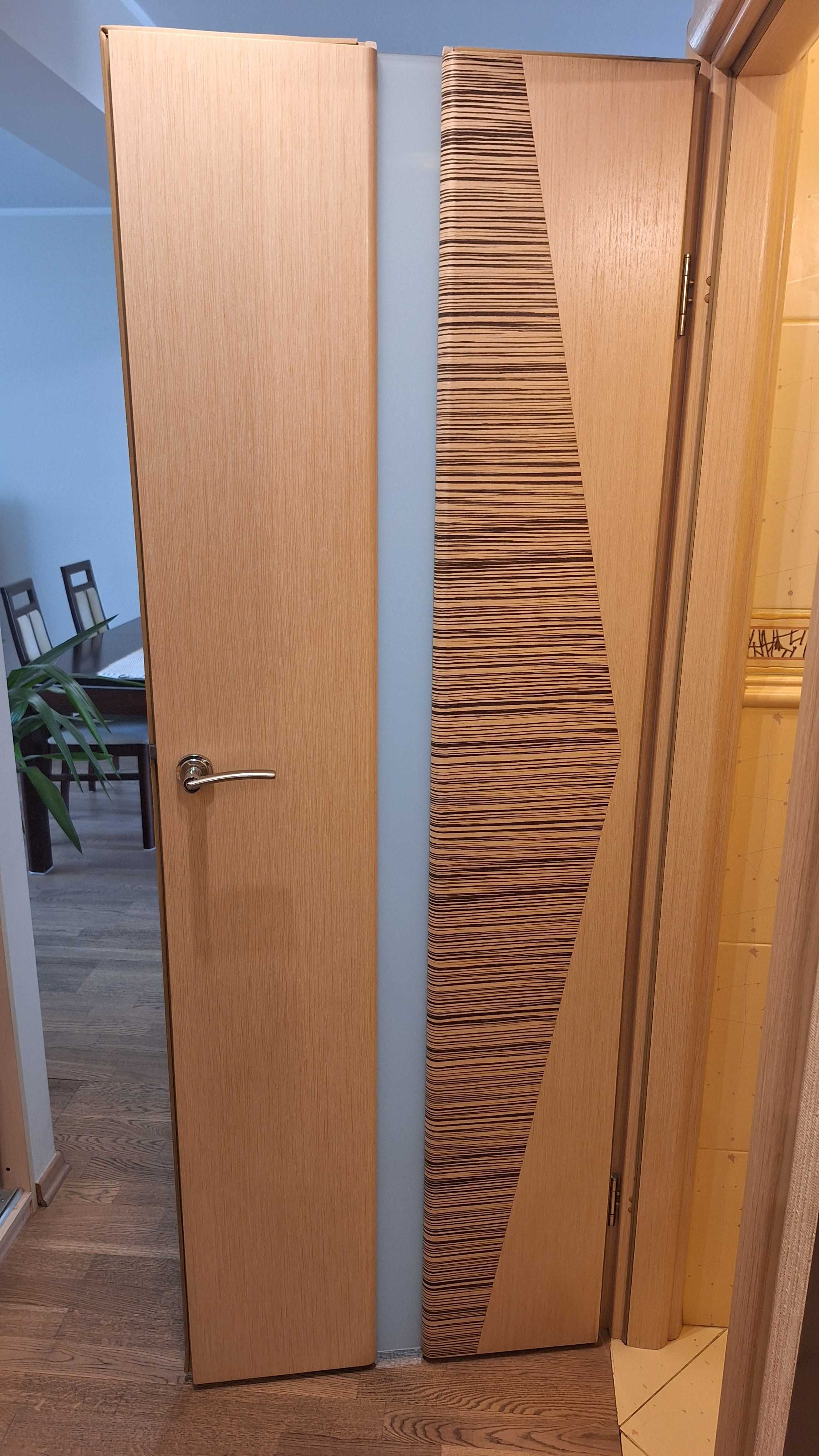 Drzwi  INTERDOOR-Siena dąb bielony zebrano bianco,ościerznice,5 sztuk