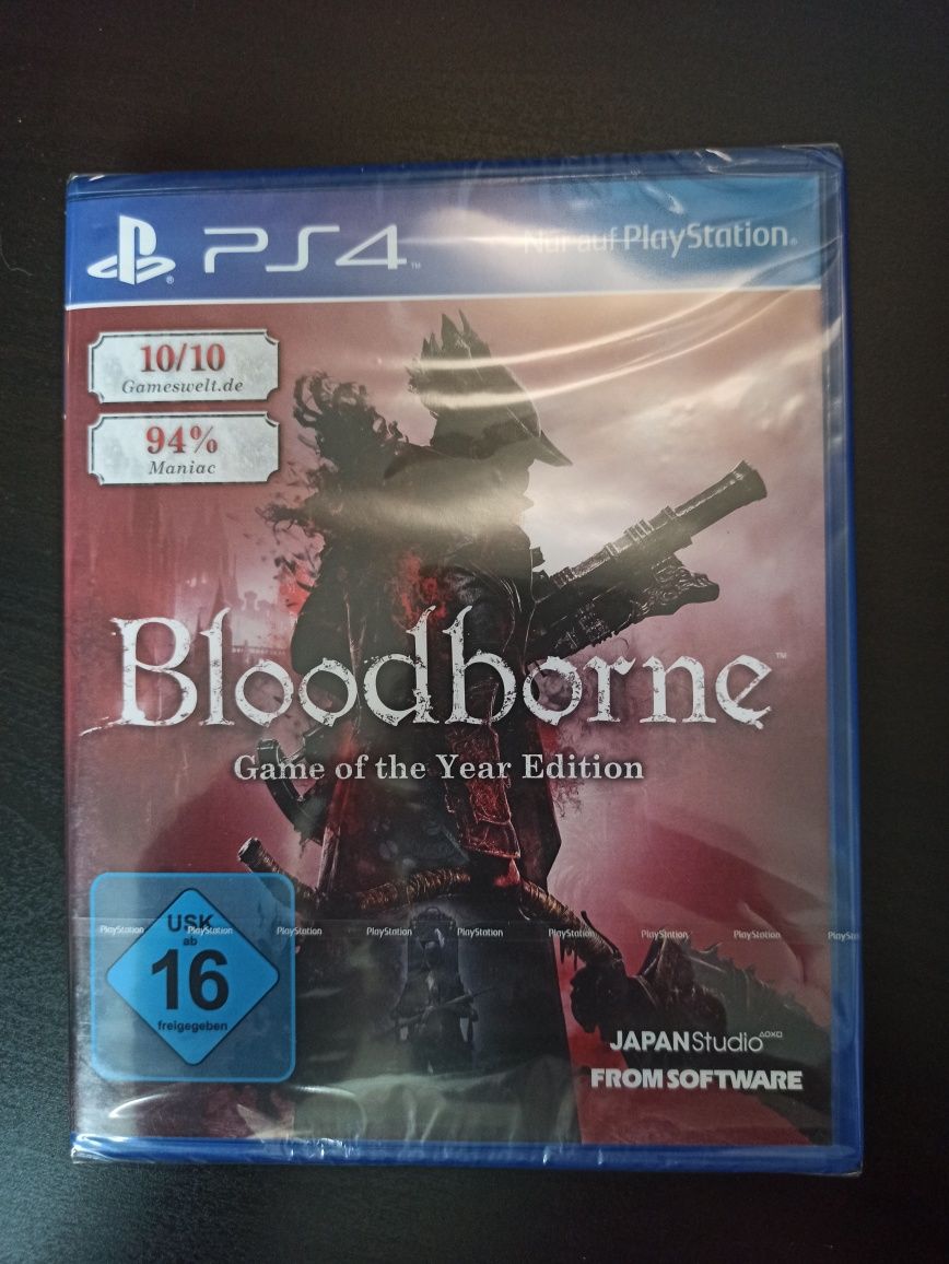 NOWE GOTY Bloodborne PlayStation 4 PS5 PS4 Dark Souls elden Ring Sekir