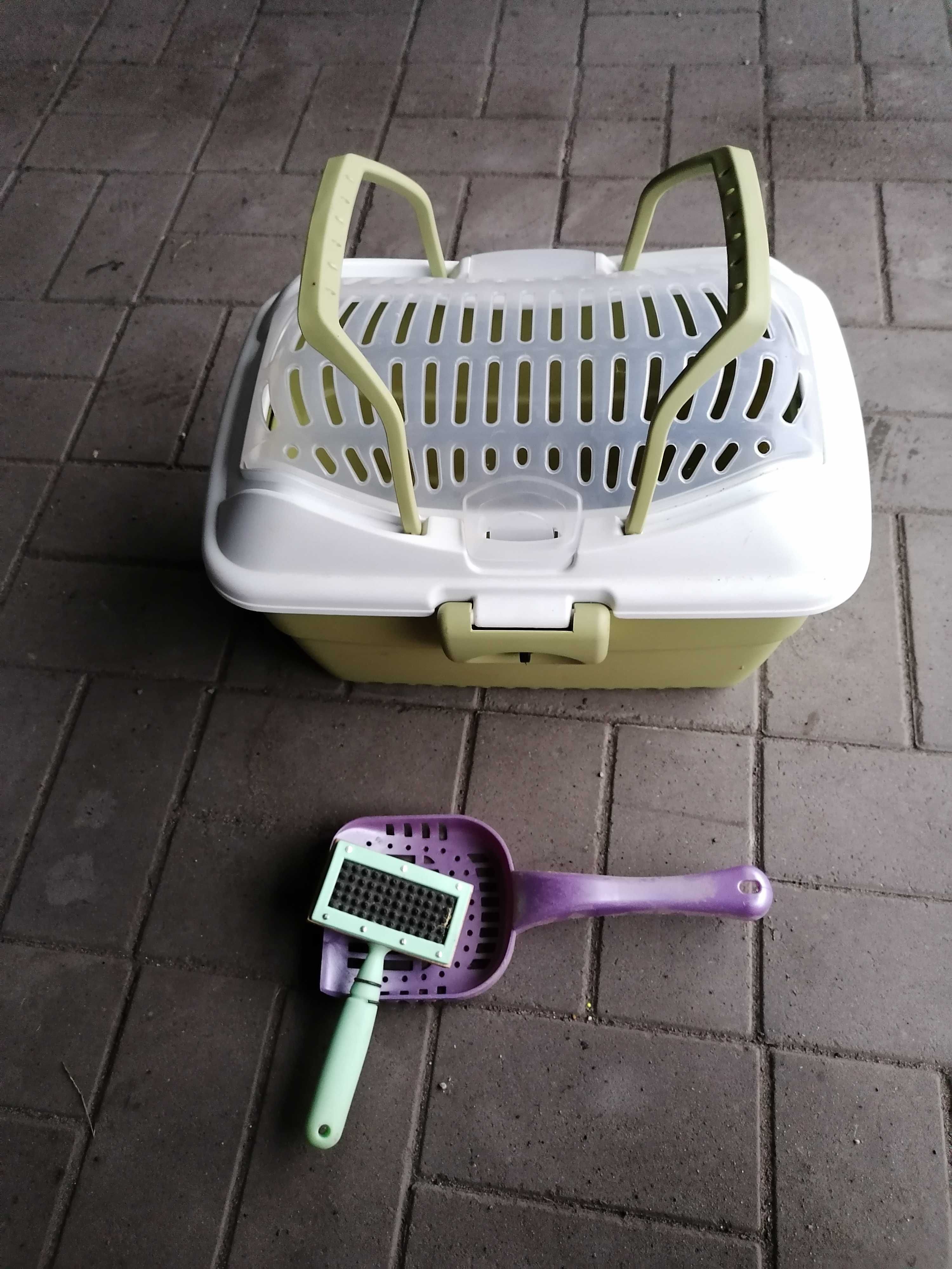 Sprzedam klatkę dla królika +transporter