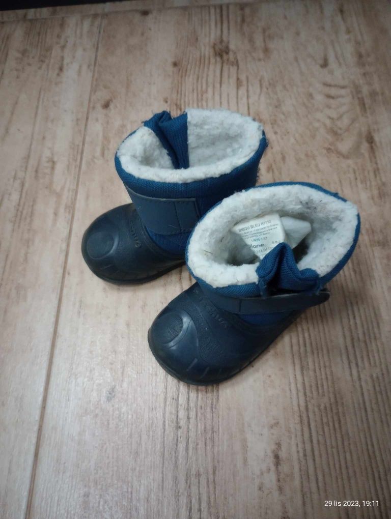 Buty zimowe Quechua rozm 18-19