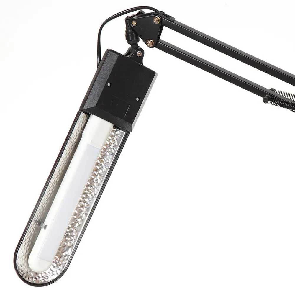 Настольная LED лампа AD-102 на струбцине и подставке