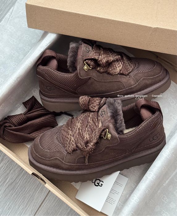 Кроссовки Avstralia UGG Lowmel Sneaker Chocolate (in box)