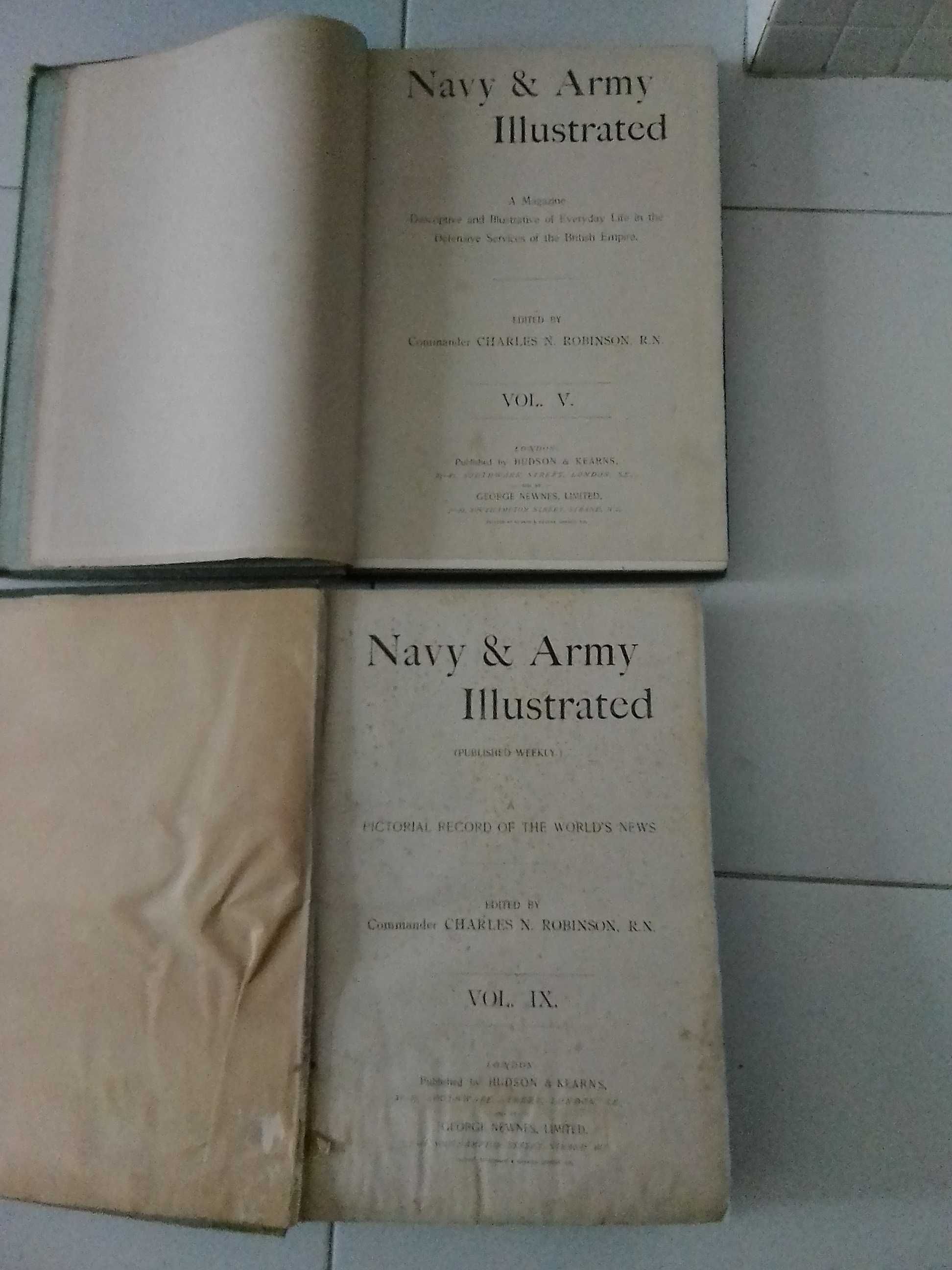 The Navy & Army Ilustred V e IX