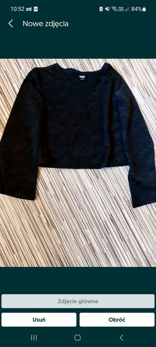 Czarna bluza ,damska,sportowa.M.