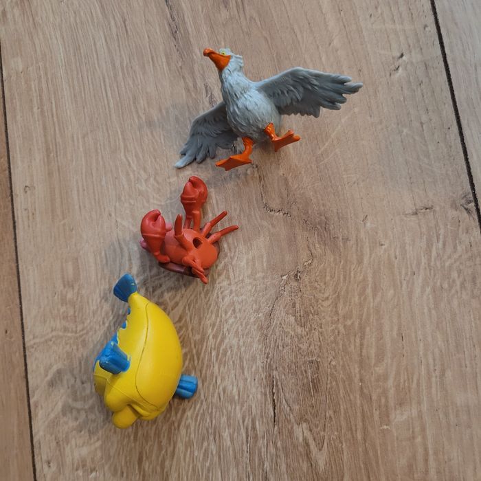 3x figurka Mała syrenka Disney store