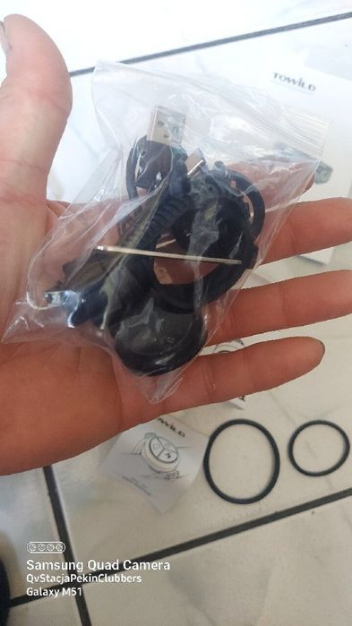 Lampa rowerowa TOWILD CL-600 lumen 2000mAh + dodatkowo PILOT sterownik