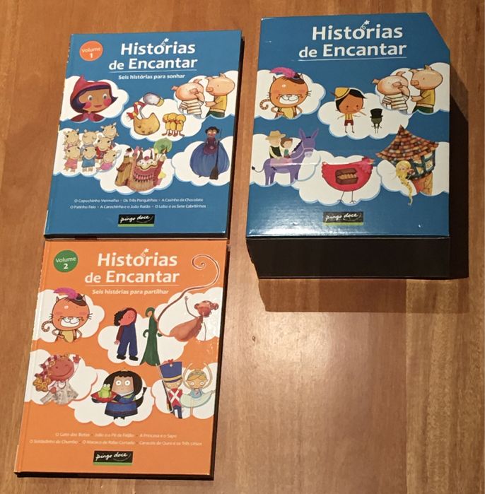 Livro Historias de encantar pingo doce