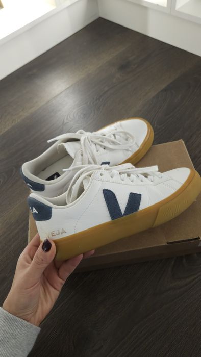 Кеди Veja Campo 37 натуральна шкіра