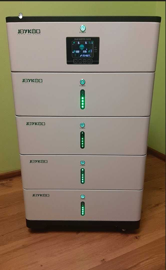 Аккумулятор lifepo4 5кВт разом з інвертором 5кВт (система резервного)
