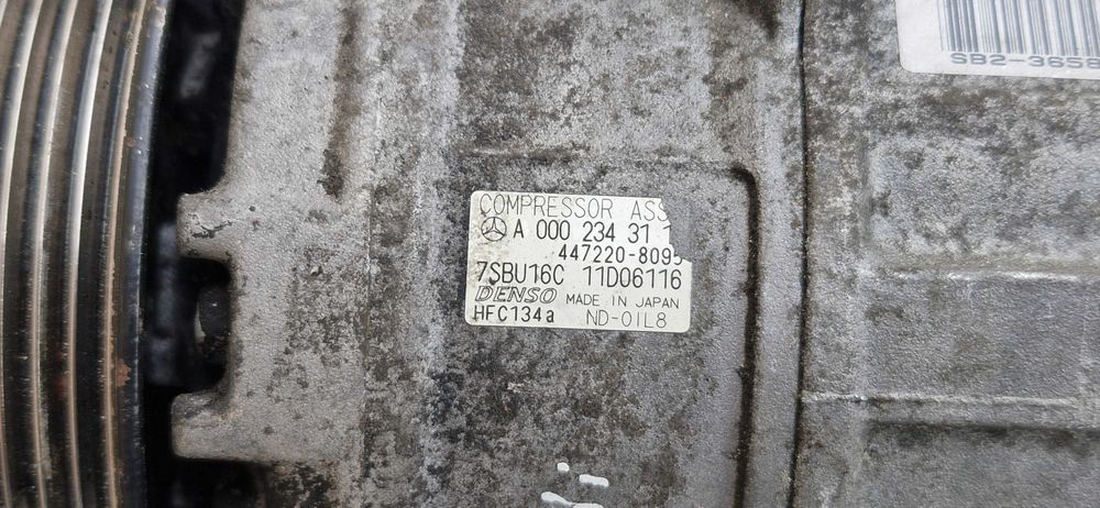 Compressor AC Mercedes Vito (W639). 2004/2010. (W638). 1997/2003.