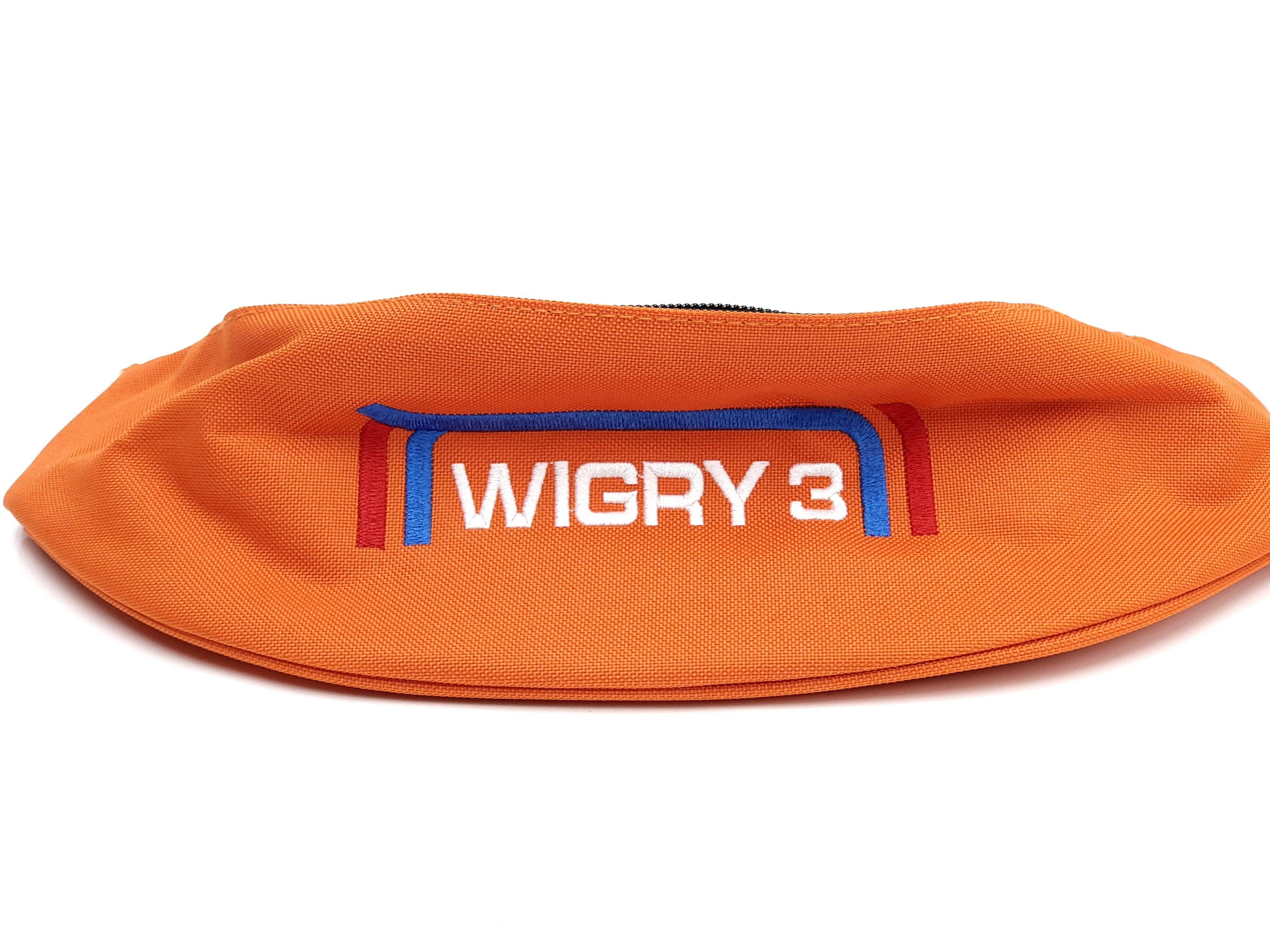NOWA Nerka Wigry 3 pomarańczowa saszetka torebka PRL