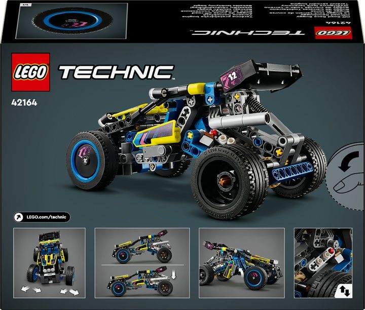 Конструктор LEGO Technic Позашляховик багі для перегонів 219 деталей