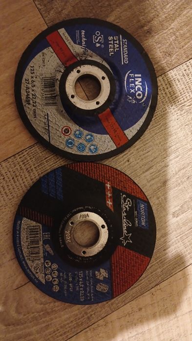 Круги зачисні(шліфувальні), 125×6.0(6.5).