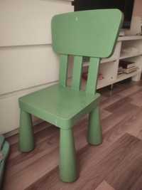 Krzesło krzesełko Mamut IKEA plastikowe dziecięce