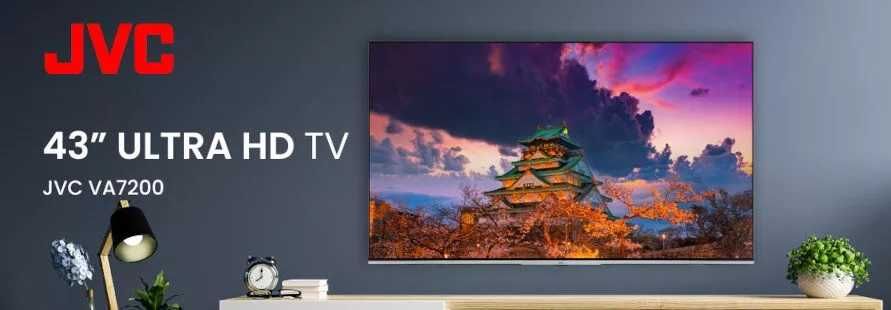 Telewizor JVC LT-43VA7200 4K UHD,Bluetooth, Wi-Fi, LAN, HDMI 2.1,