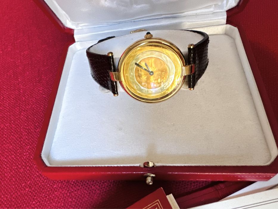 Cartier Vendome Trinity 30mm zegarek kolekcjonerski