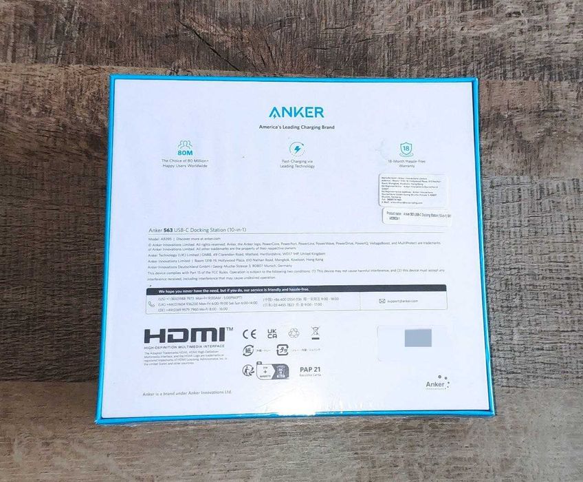 Док-станція Anker 563 (10-in-1)