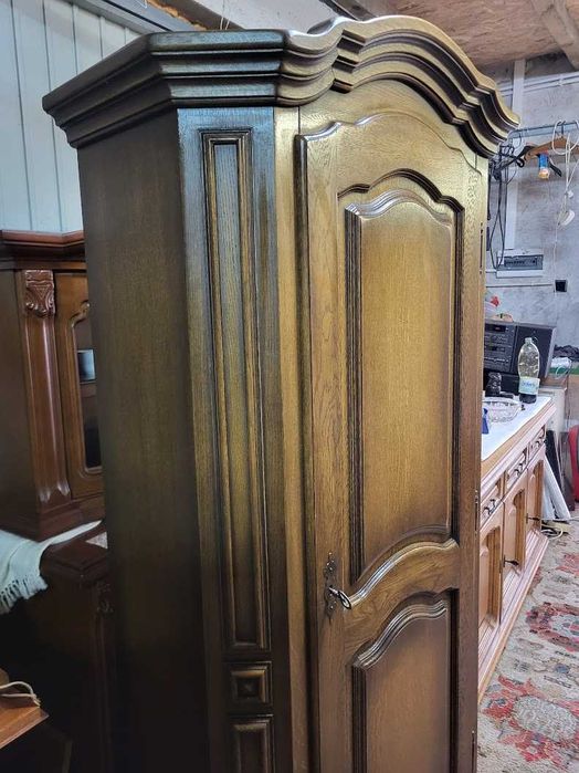 Szafa dębowa garderobiana 1 drzwiowa z Niemiec