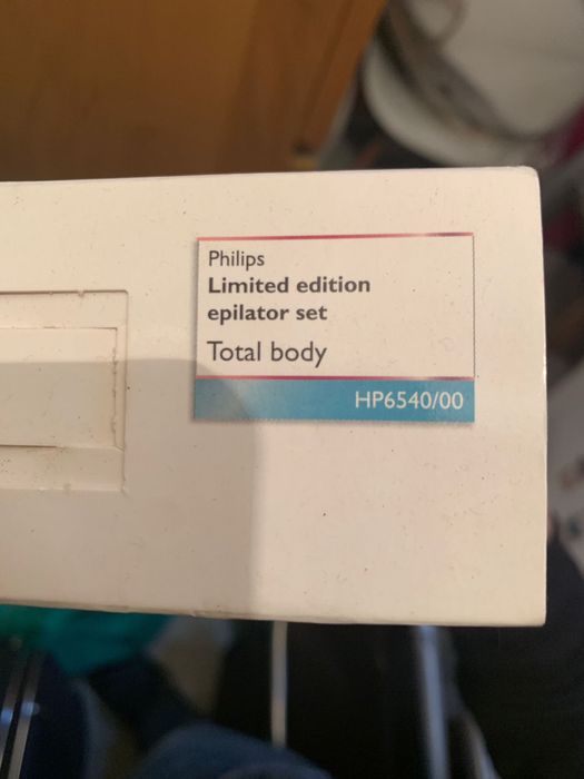 Depiladora Philips - limeted edition total body
