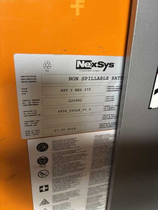 Wózek widłowy Still FM-X 10  1t/2.2m/4005h/2018y