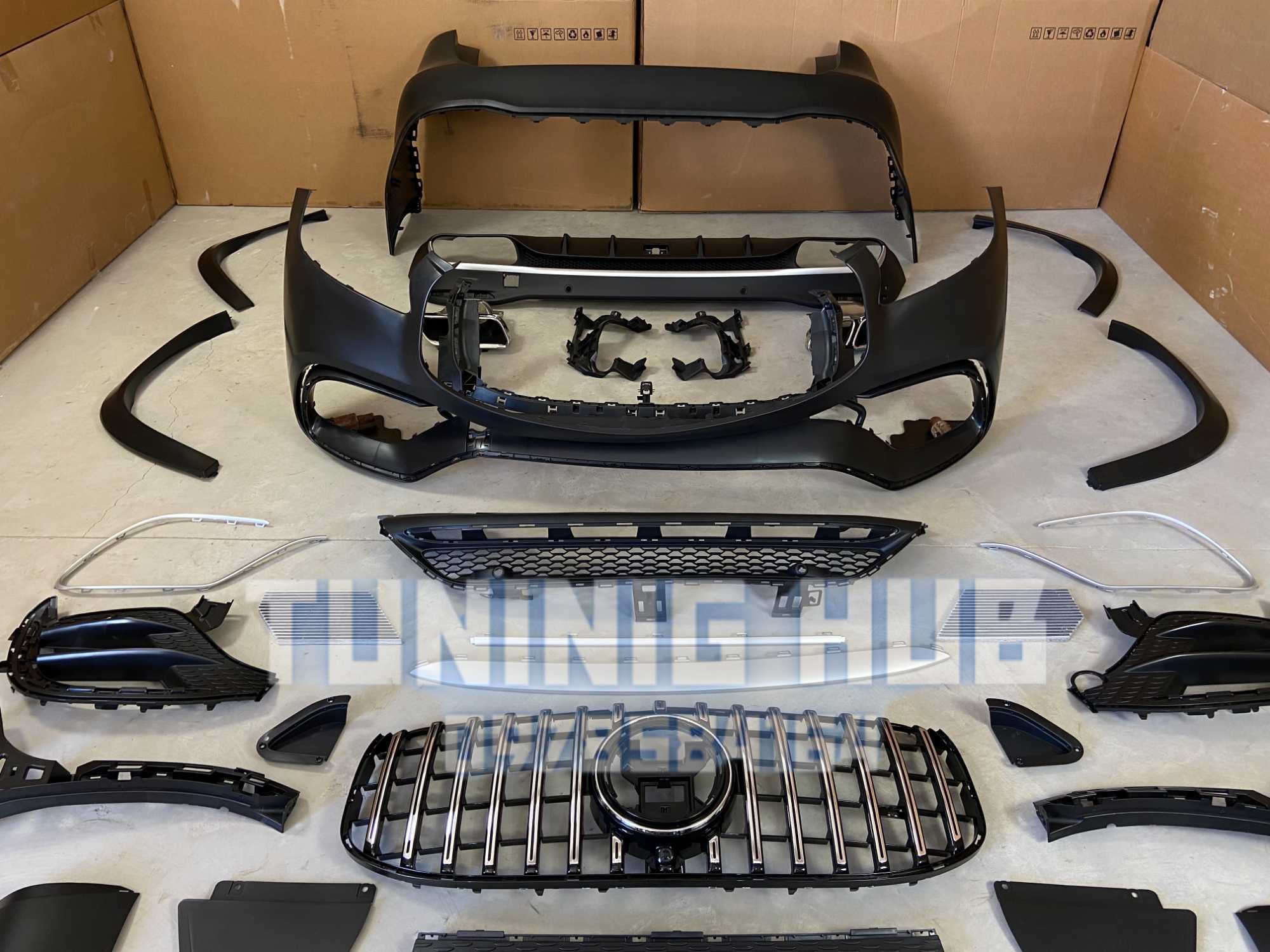 обвес Mercedes GLS-Class X167 GLS63 AMG 19+ комплект бампер амг 167 63