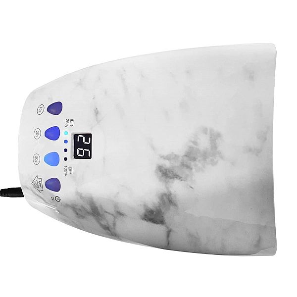 Lampa 36 watt - BEZPRZEWODOWA - MULTI LED szara / Bass Cosmetics