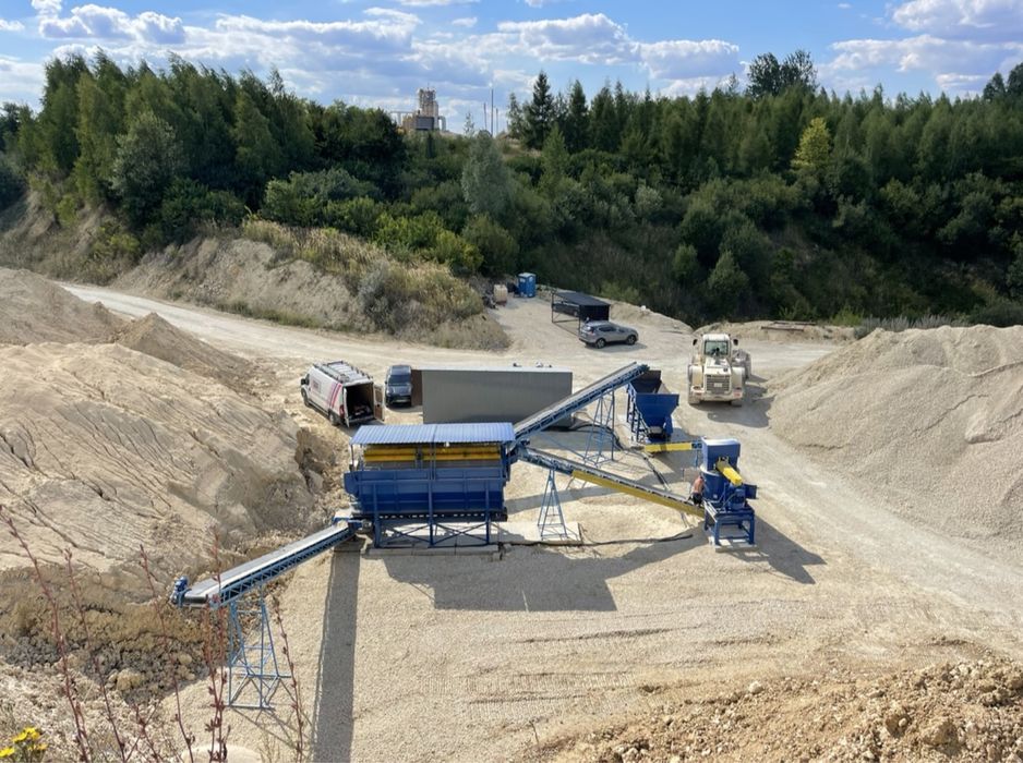 LINIA DO KAMIENIA WAPIENNEGO *20 t/h * 0-2mm * nowa * producent