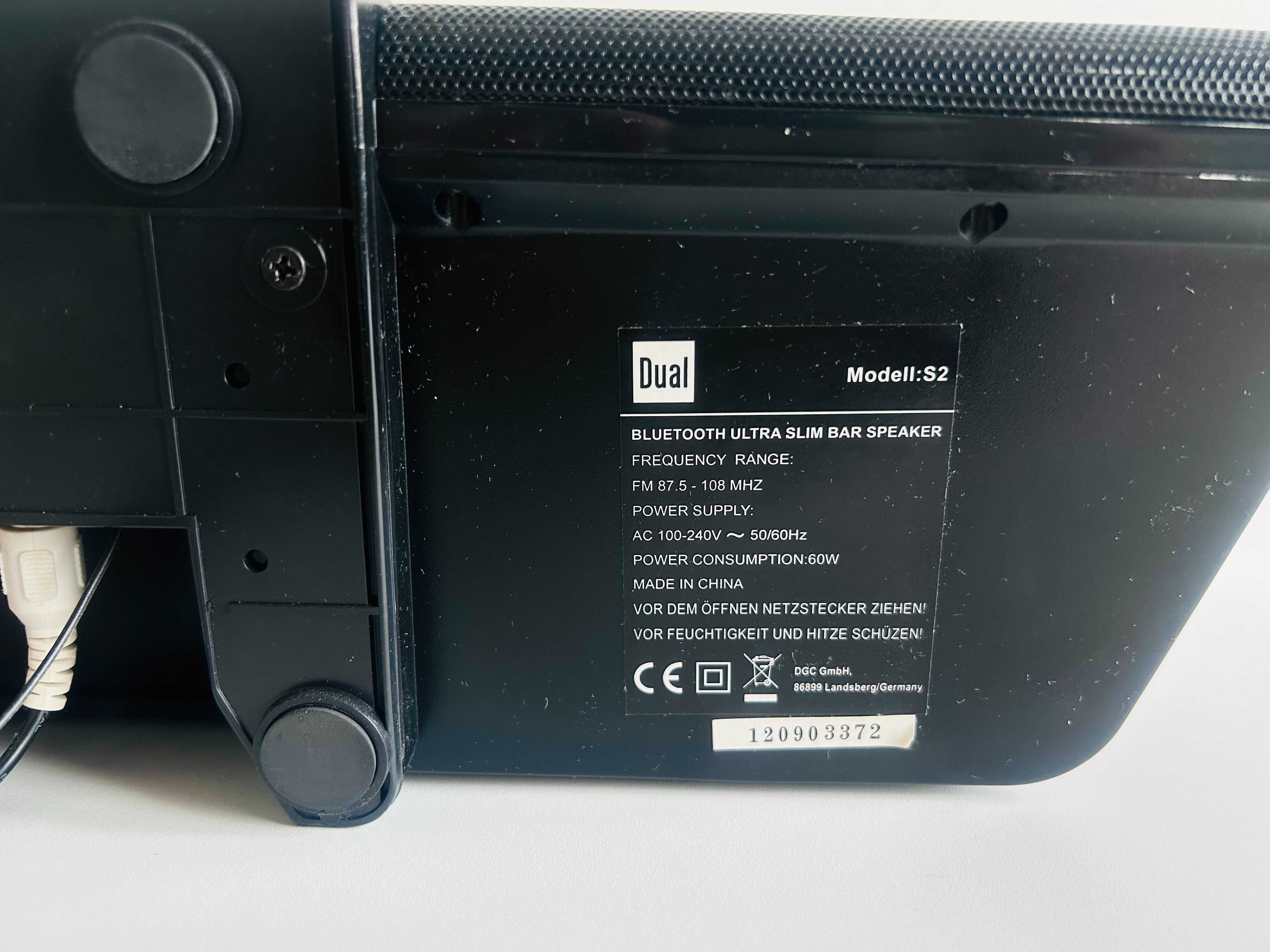 Głośnik Radio Soundbar Dual S2 Bluetooth / Głośnik Dual S2 Bluetooth