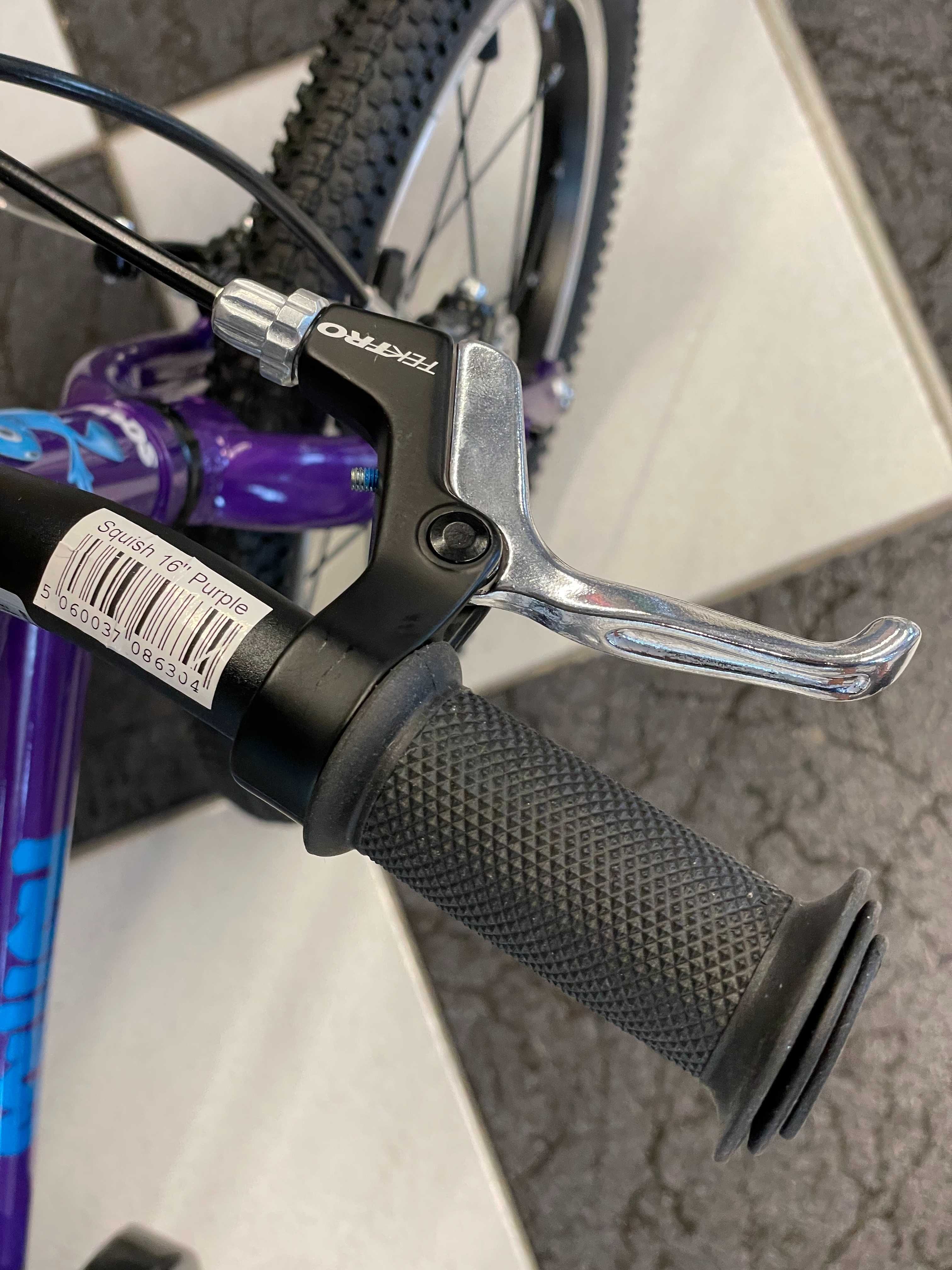 Rower dziecięcy SQUISH 16" Purple fioletowy 16 cali KRAKÓW