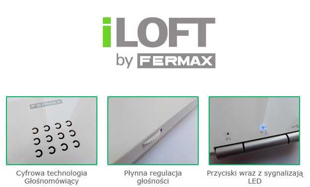 Wideo domofon Głośnomówiący unifon cyfrowy VDS iLoft - Fermax - 5601