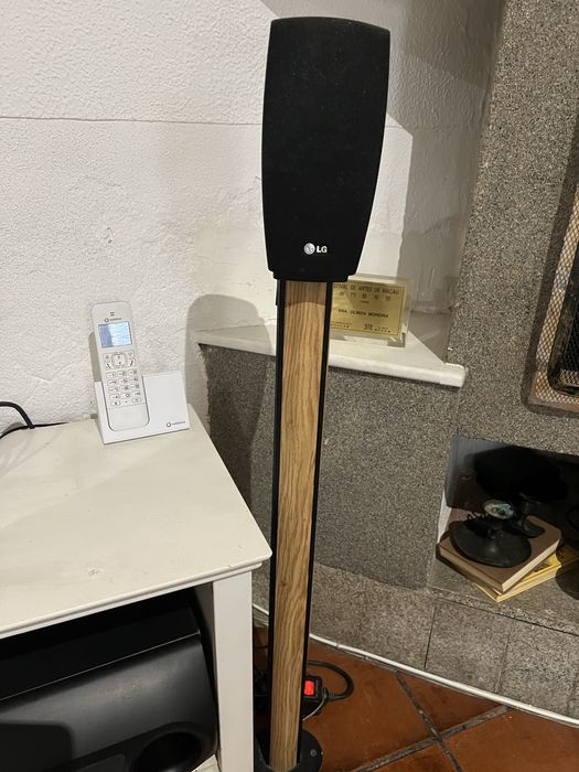 Colunas LG 5.1 com subwoofer