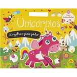 Unicórnios - Megabloco para Pintar com Autocolantes