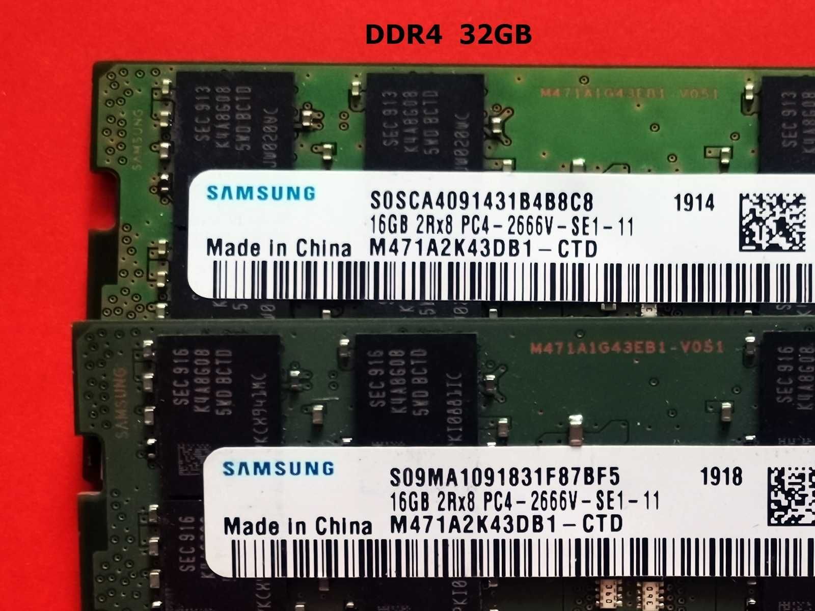 DDR4 32GB Samsung 2666v