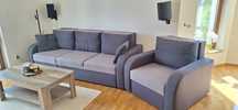 Sofa/ narożnik i fotel