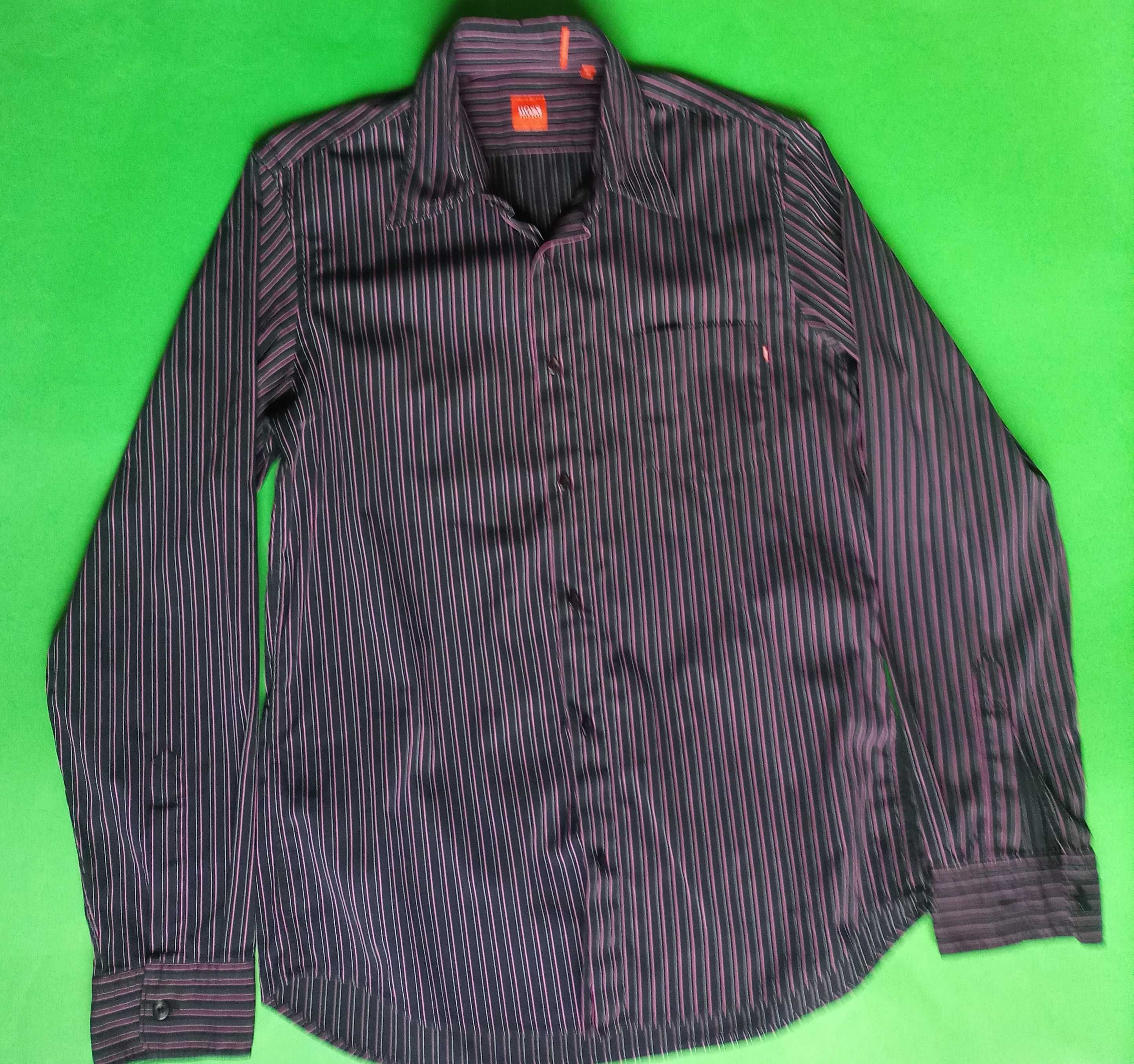 Boss Hugo Boss Orange koszula męska M 68% bawełna