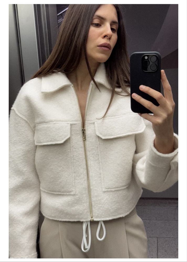 Укорочена куртка Zara