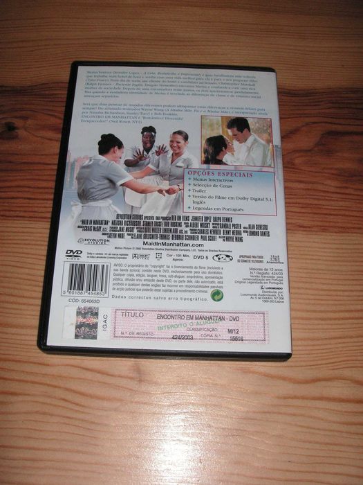 DVD Encontro em Manhattran