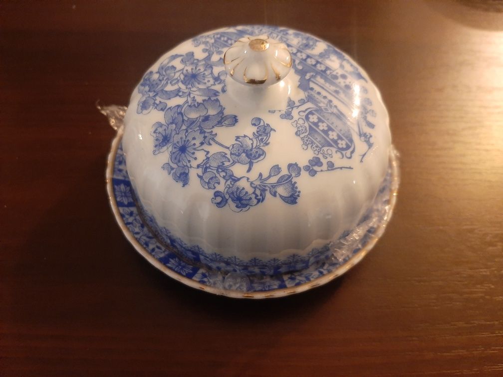 Porcelana śląska Echt Tuppack China Blau 20 Tiefefurt