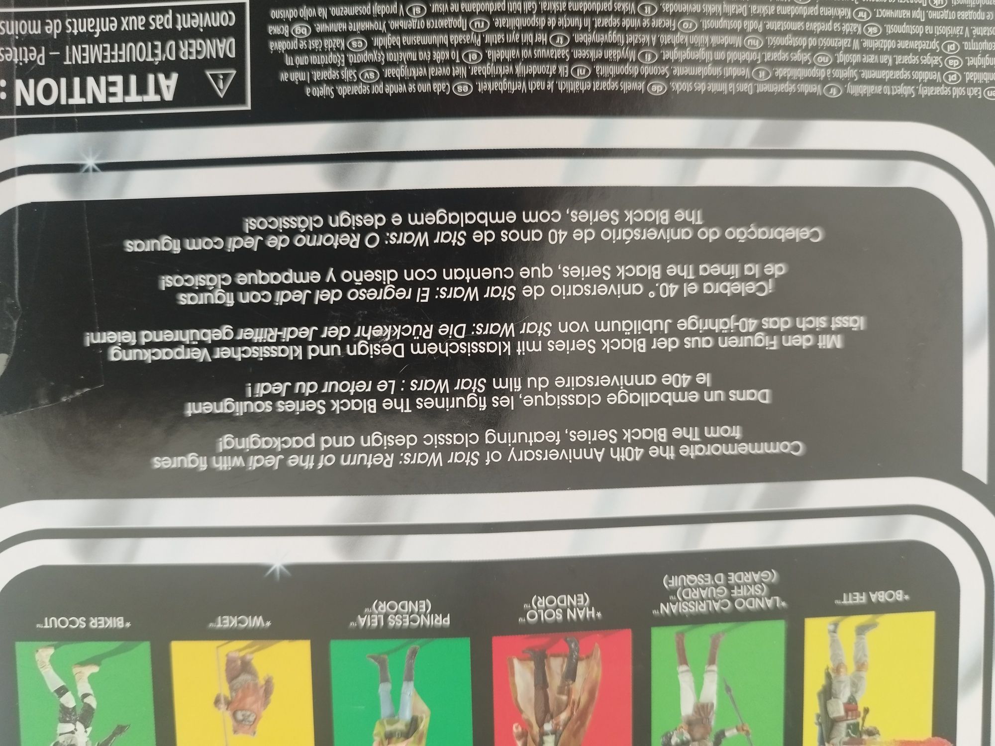 Figura comemorativa de 12 cm da Princesa Leia de Star Wars.