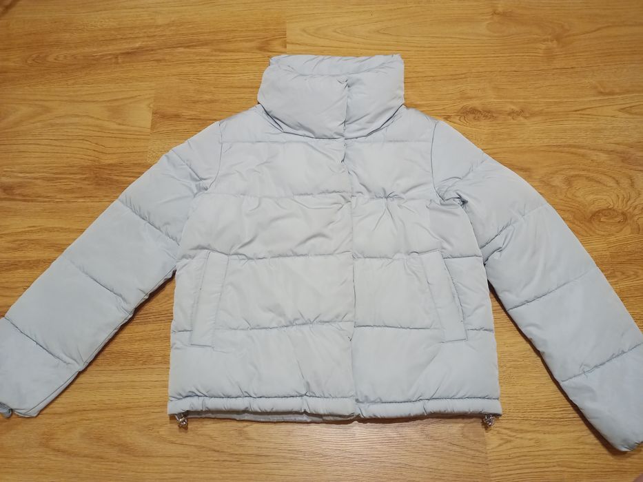 Zimowa puchowa puffer Stradivarius S