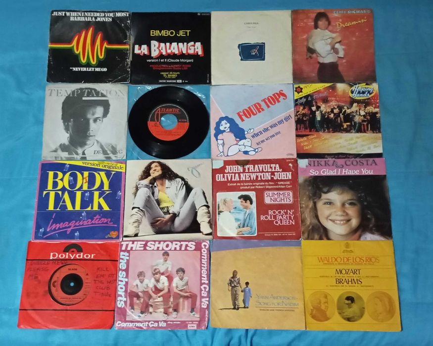 ---» 16 Discos de Vinil (Singles) «---