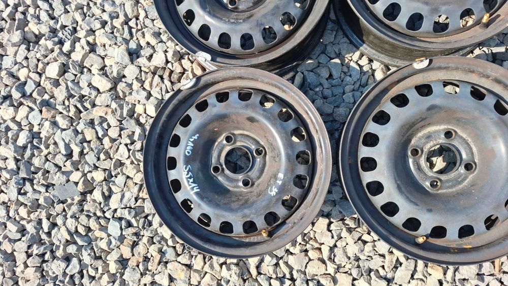 Felgi stalowe komplet Opel Corsa D 4x100 5,5Jx14 ET39 14"