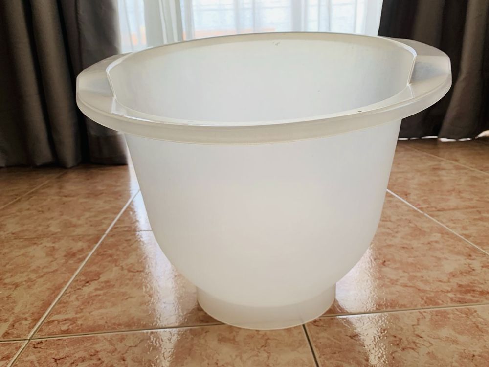 Banheira ergonómica p/ recém-nascido – tipo balde