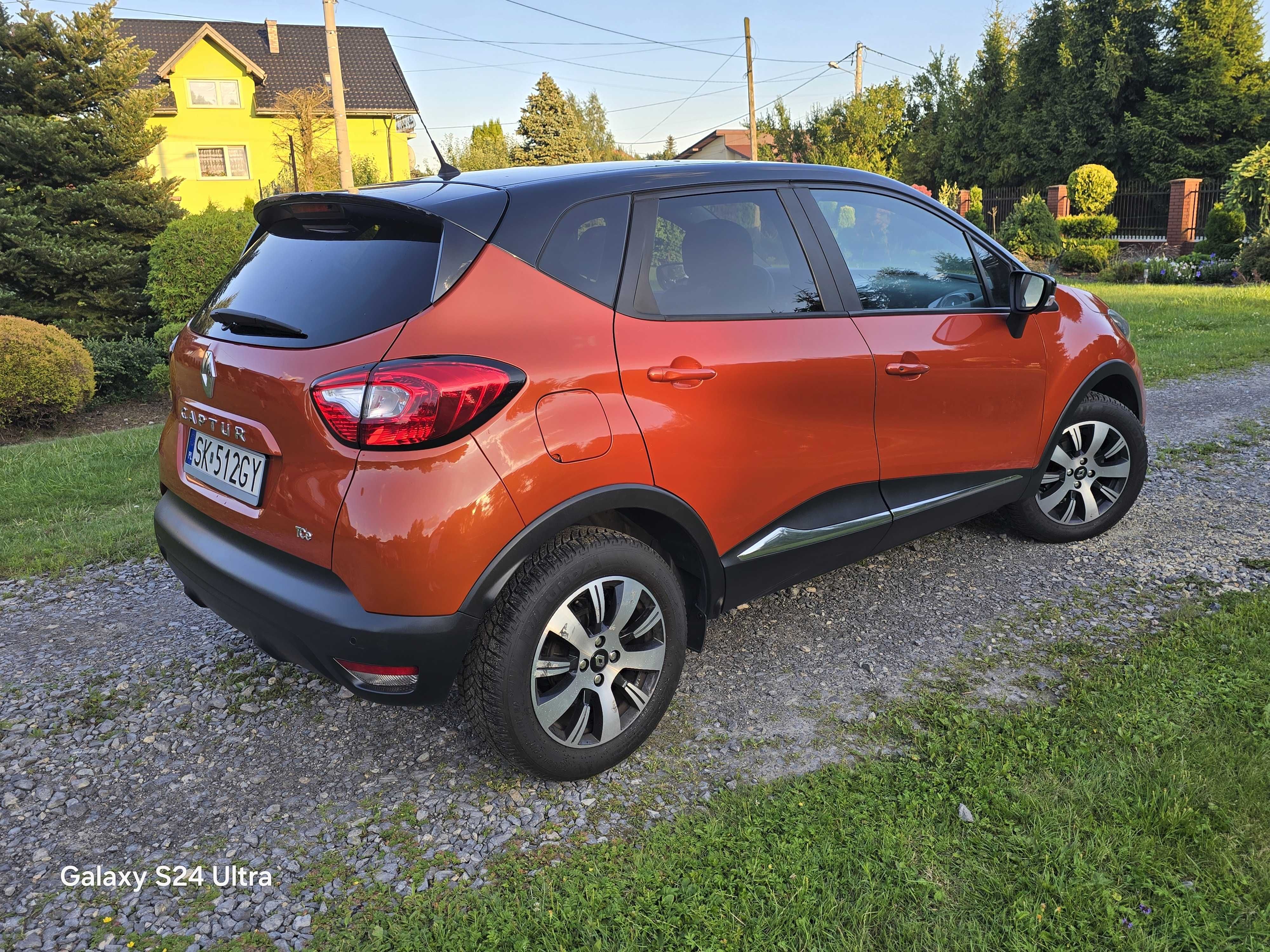Renault Captur 0.9 90KM, Krajowy, 1Właściciel, Tablet, Przebieg 127tys