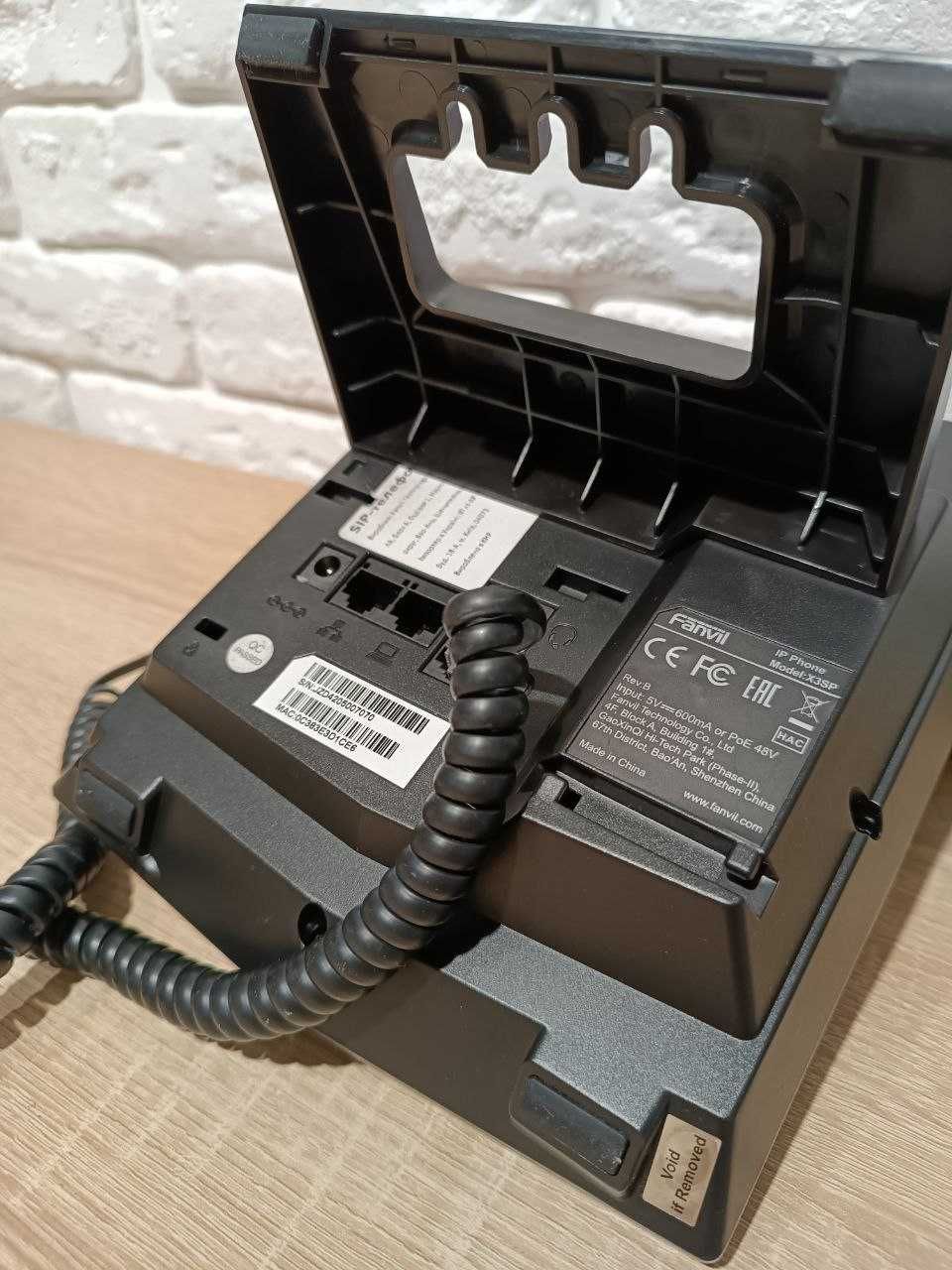 IP-телефон Fanvil X1SP Б/У, але стан чудовий