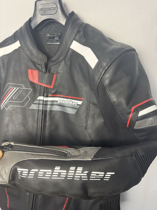 Kombinezon motocyklowy skórzany Probiker 2-czesciowy roz. M