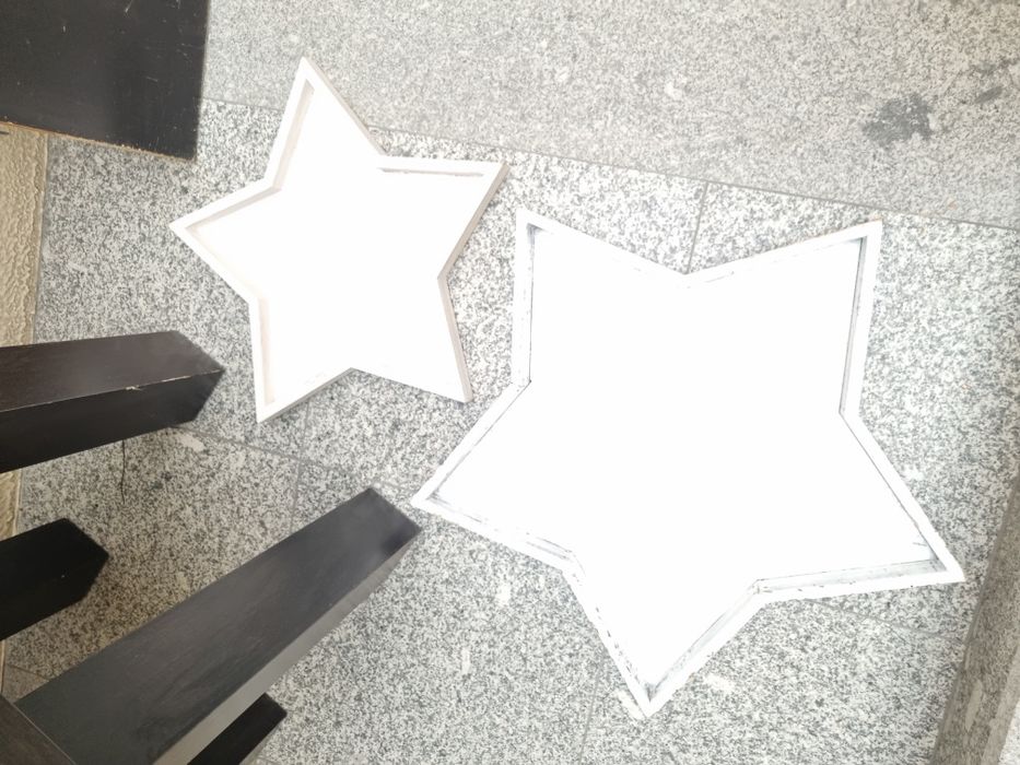 Estrelas  de natal centro de mesa decorativo