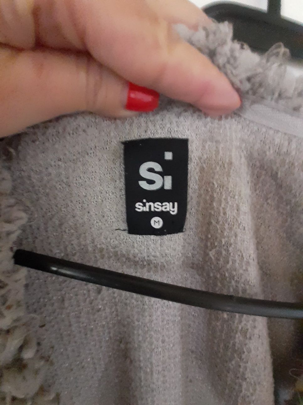 Szary sweter sinsaay M